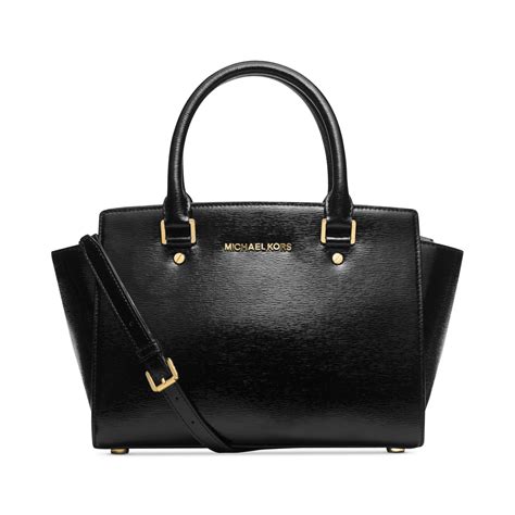 michael kors selma medium satchel|michael kors selma medium black.